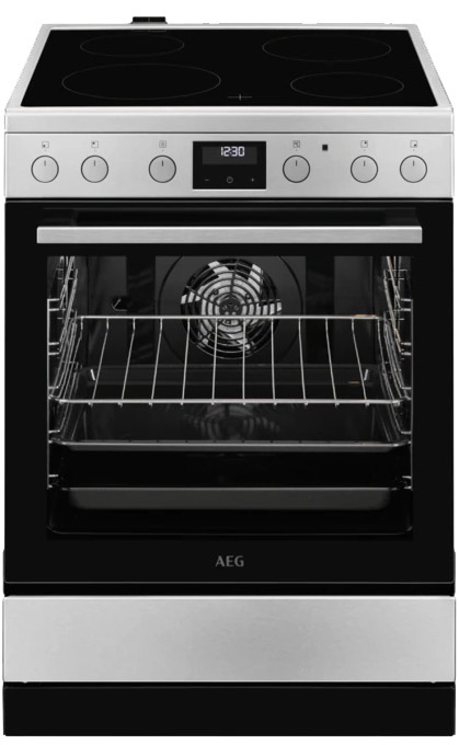 Κουζίνα Κεραμική AEG CCB6441MBM Inox A