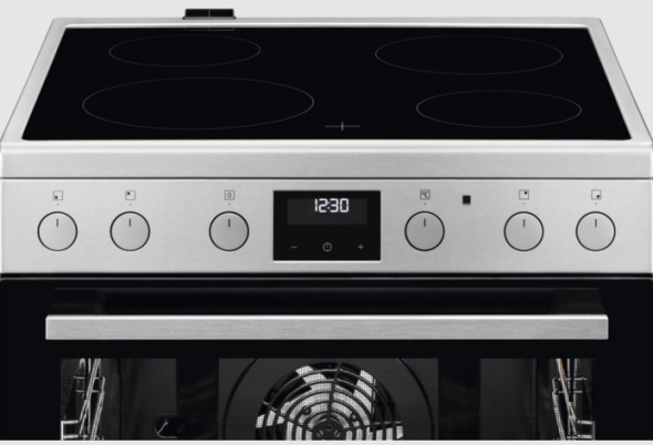 Κουζίνα Κεραμική AEG CCB6441MBM Inox A