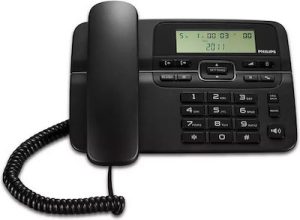 ΤΗΛΕΦΩΝΟ ΕΝΣΥΡΜΑΤΟ M20B/GRS ΜΑΥΡΟ PHILIPS