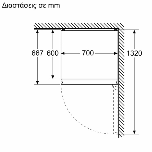 Ψυγειοκαταψύκτης Bosch KGN492LDF Inox D