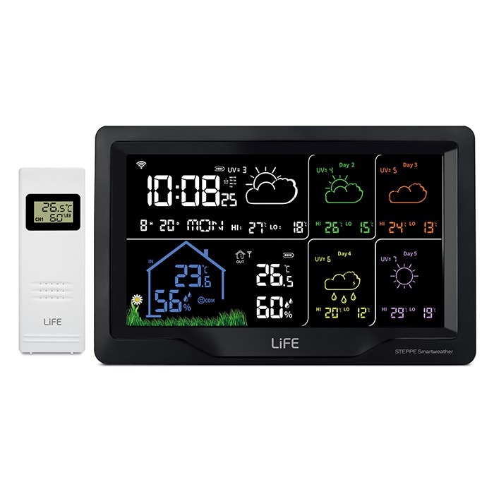 ΜΕΤΕΩΡΟΛΟΓΙΚΟΣ ΣΤΑΘΜΟΣ STEPPE SMARTWEATHER TUYA LIFE - Image 3