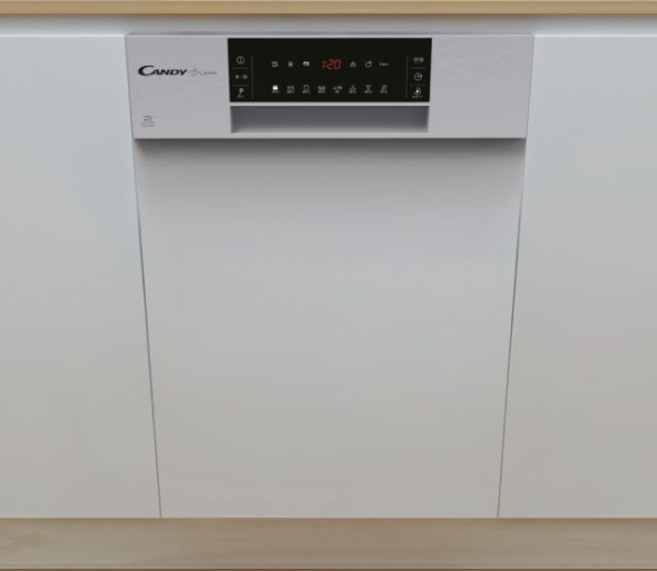 Πλυντήριο Πιάτων Candy CDSH 2D11453 Stainless Steel 45 cm E