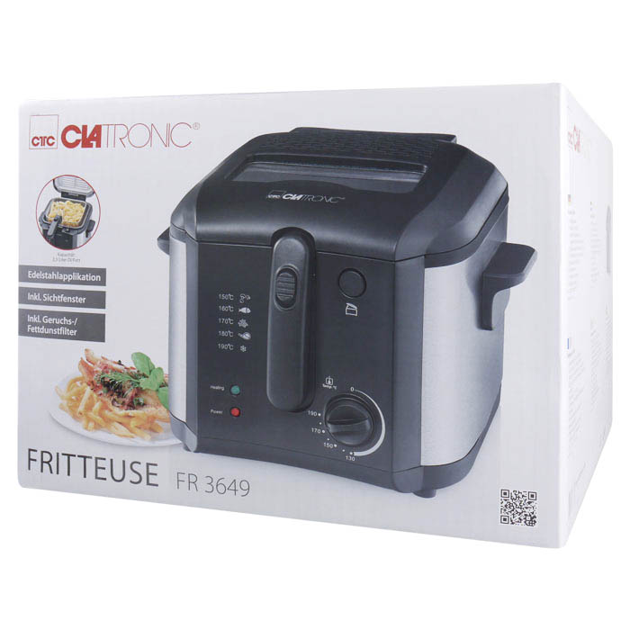 ΦΡΙΤΕΖΑ CL FR 3649 2,5L 1600W CLATRONIC - Image 3