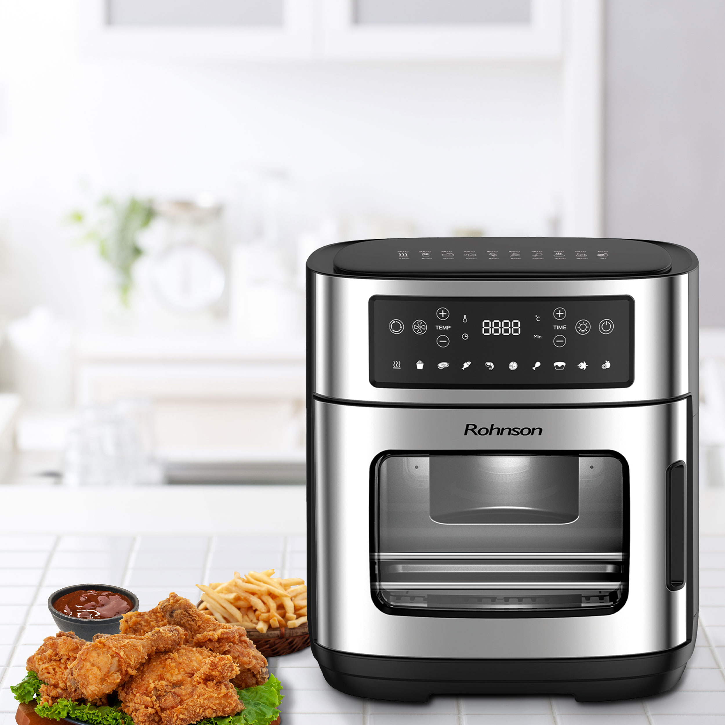 ΦΡΙΤΕΖΑ AIR FRYER MOD R-2853 ROHNSON - Image 6