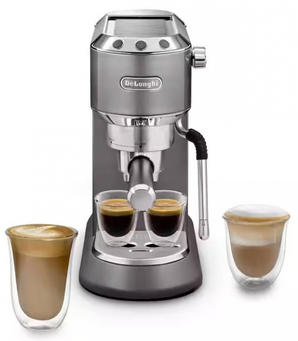 Καφετιέρα Espresso Delonghi EC885.GY Γκρι