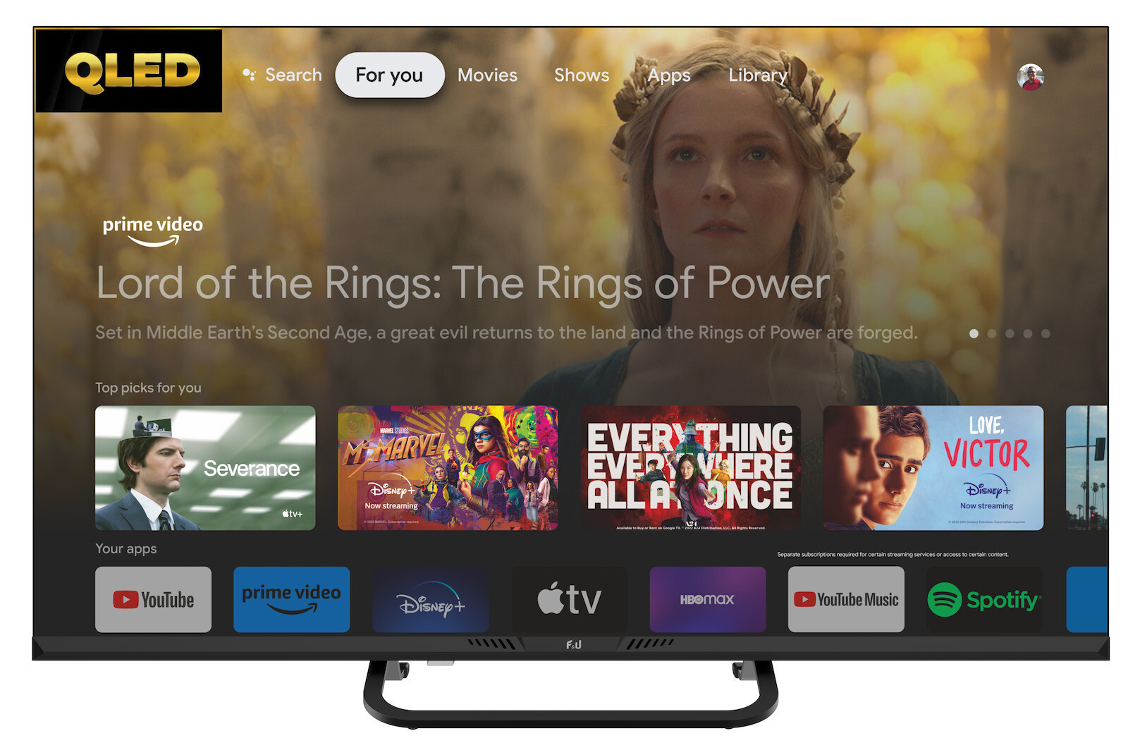 TV 40" QLED FLG40141QL F&U