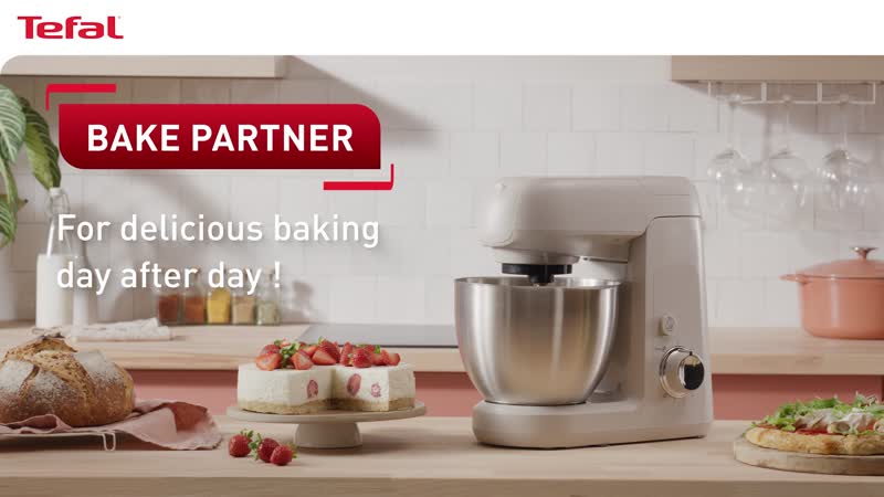 ΚΟΥΖΙΝΟΜΗΧΑΝΗ BAKE QB520B ΓΚΡΙ TEFAL - Image 3