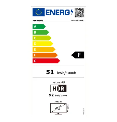 TV 43'' LED TN-43W70AEZ PANASONIC - Image 6