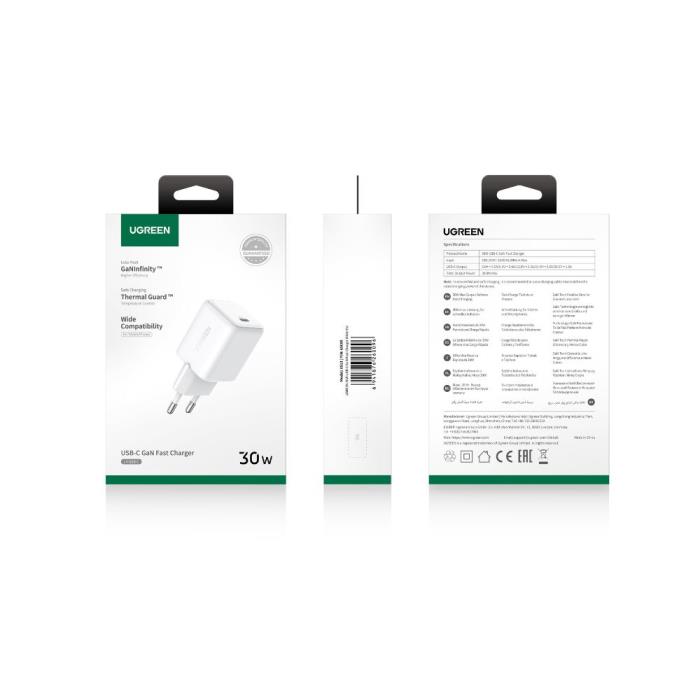 CHARGER X513 GaN 30W PD WHITE 65009 UGREEN - Image 3