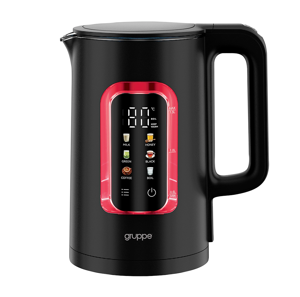 ΒΡΑΣΤΗΡΑΣ ΨΗΦΙΑΚΟΣ DG-2328-EL BLACK 1.5L 1500W GRUPPE - Image 3
