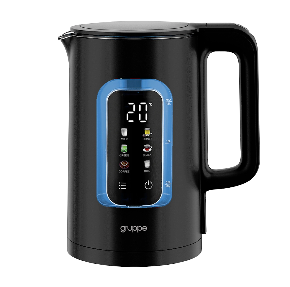 ΒΡΑΣΤΗΡΑΣ ΨΗΦΙΑΚΟΣ DG-2328-EL BLACK 1.5L 1500W GRUPPE - Image 2