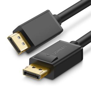 CABLE DISPLAYPORT 1.2 4K/60Hz 2m DP102 BLACK 10211 UGREEN