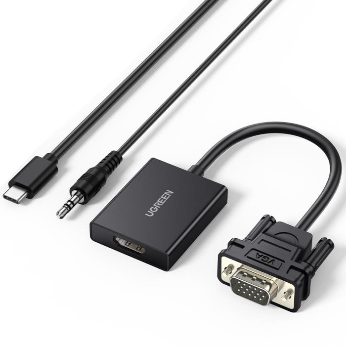 CONVERTER VGA TO HDMI CM513 BLACK 50945 UGREEN - Image 2