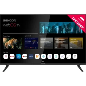 TV 32" LED SLE 32S830MB 12V SENCOR
