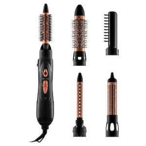ΗΛΕΚΤΡΙΚΗ ΒΟΥΡΤΣΑ ΜΑΛΛΙΩΝ SENCOR SHS 8401BK 1000W KERATIN ΜΕ 5 ΕΝΑΛΛΑΞΙΜΑ ΕΞΑΡΤΗΜΑΤΑ