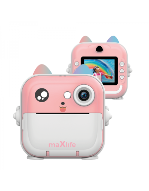 MXPC-100 PINK CAMERA PRINTING MAXLIFE