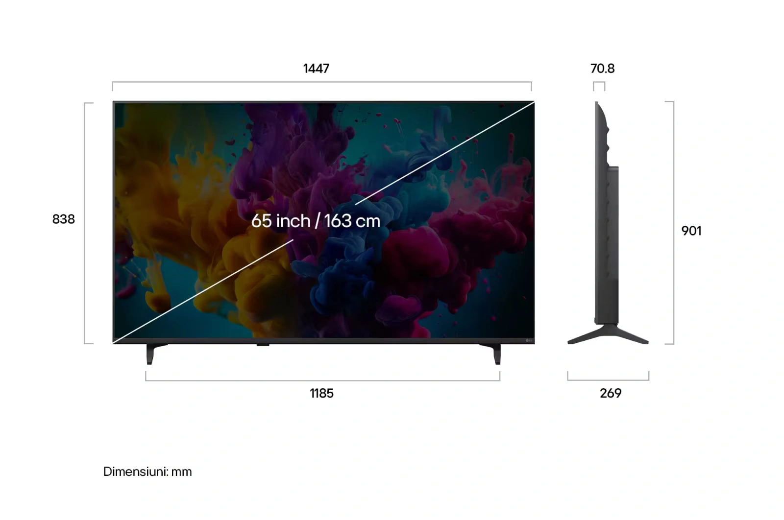 TV 65'' QNED 65QNED8MB6C LG - Image 8