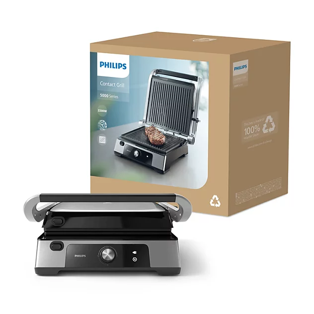 ΓΚΡΙΛΙΕΡΑ HD6301/90 PHILIPS - Image 5